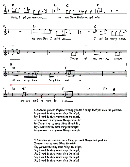 Sheet Music